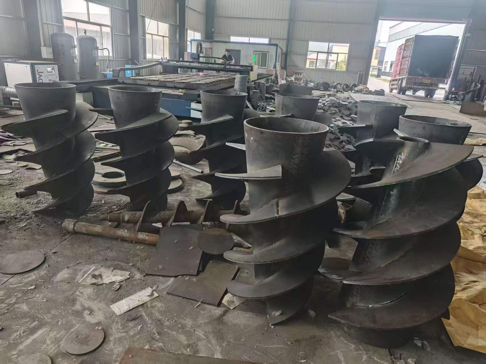 自贡市无轴螺旋输送机不锈钢螺旋叶片 - 价格